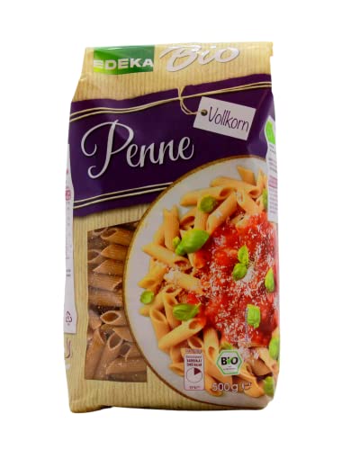 Edeka Bio Penne Volkorn-Nudeln, 12er Pack (12 x 500g) von Edeka