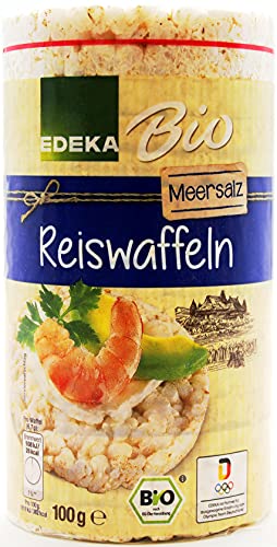 Edeka Bio Reiswaffeln Meersalz, 12er Pack (12 x 100g) von Edeka