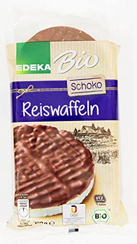 Edeka Bio Reiswaffeln Schoko, 12er Pack (12 x 100g) von Edeka