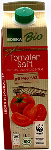 Edeka Bio Tomatensaft, 8er Pack (8 x 1 l) von Edeka