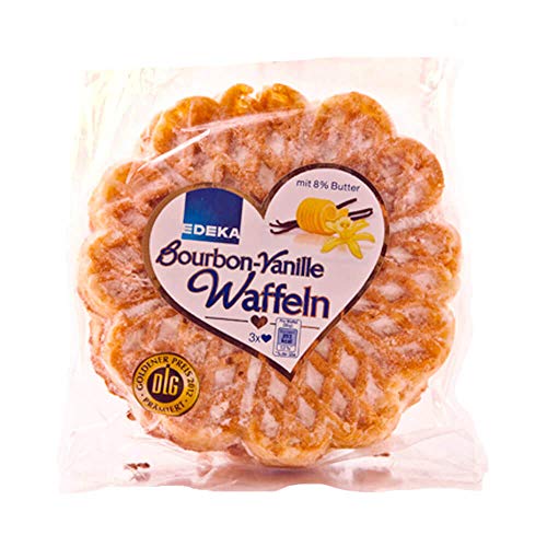 Edeka Bourbon - Vanille Waffeln 165 g von Edeka