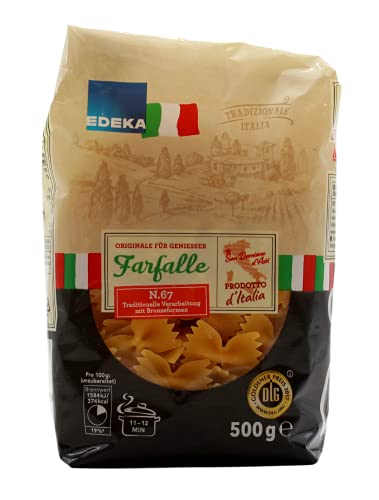 Edeka Farfalle n.67, 10er Pack (10 x 500g) von Edeka