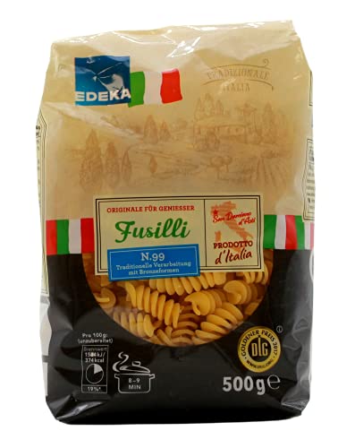 Edeka Fusilli N.99, 10er Pack (10 x 500g) von Edeka