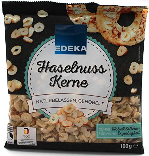 Edeka Haselnusskerne naturbelassen gehobelt, 15er Pack (15 x 100g) von Edeka