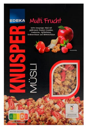 Edeka Knusper Müsli Multi-Frucht, 7er Pack (7 x 500g) von Edeka