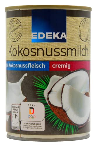 Edeka Kokosnussmilch cremig, 6er Pack (6 x 400ml) von Edeka