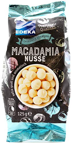 Edeka Macadamia-Nüsse geröstet und gesalzen, 14er Pack (14 x 125g) von Edeka