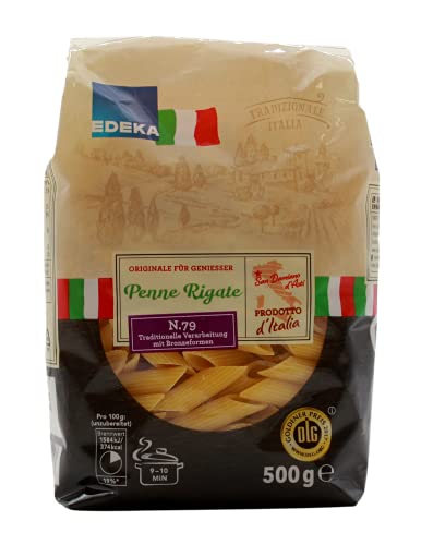 Edeka Penne Rigate N.79, 10er Pack (10 x 500g) von Edeka