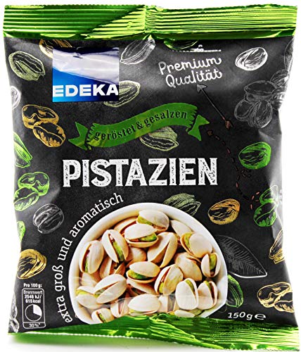Edeka Pistazien geröstet und gesalzen, 12er Pack (12 x 150g) von Edeka