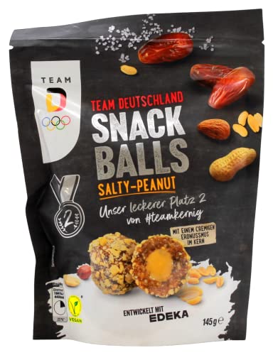 Edeka Snack Balls Team Deutschland Salty-Peanut, 10er Pack (10 x 145g) von Edeka