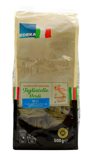 Edeka Tagliatelle Verdi N.71, 12er Pack (12 x 500g) von Edeka