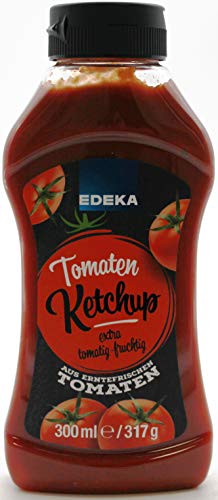 Edeka Tomaten Ketchup extra tomatig-fruchtig, 4er Pack (4 x 300ml) von Edeka