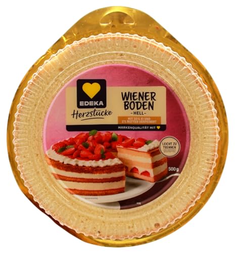 Herzstücke Wiener Boden hell, 8er Pack (8 x 500g) von Edeka