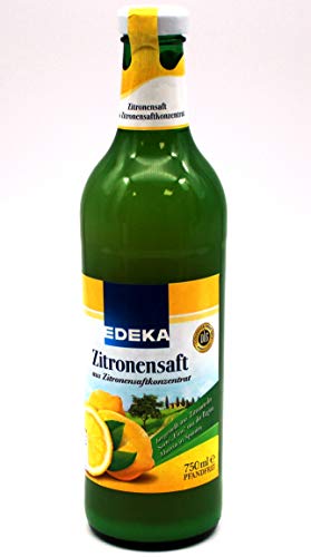 Edeka Zitronensaft, 6er Pack (6 x 750ml) von Edeka