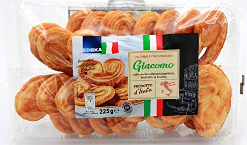 Giacomo Italienisches Blätterteiggebäck, 3er Pack (3 x 225g) von Edeka