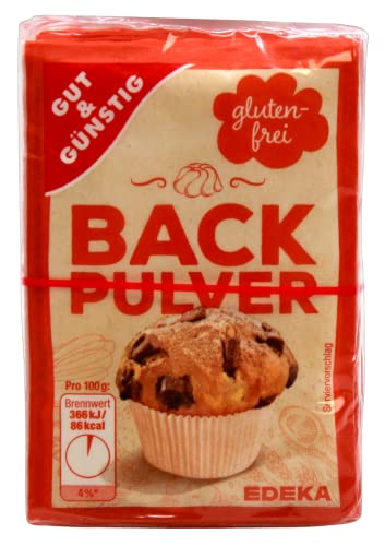 Gut & Günstig Backpulver, 16er Pack (16 x 150g) von Edeka