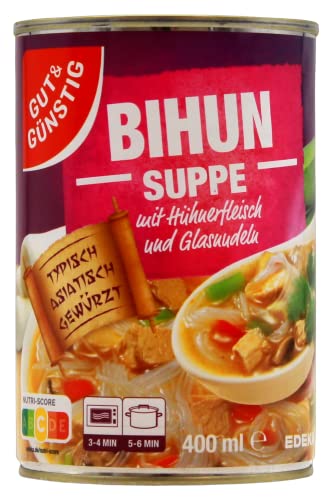 Gut & Günstig Bihun-Suppe, 12er Pack (12 x 400ml) von Edeka