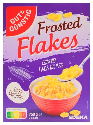 Gut & Günstig Frosted Flakes, 5er Pack (5 x 750g) von Edeka