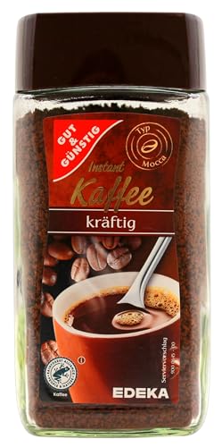 EDEKA Gut & Günstig Instand Kaffee kräftig, 6er Pack (6 x 200g) von The Great Canadian Tea