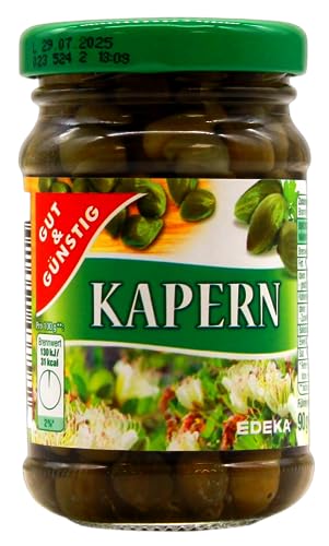 Gut & Günstig Kapern, 8er Pack (8 x 60g) von Edeka