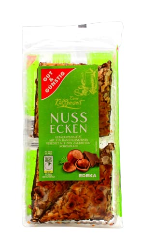 Gut & Günstig Nussecken, 4er Pack (4 x 175g) von Edeka