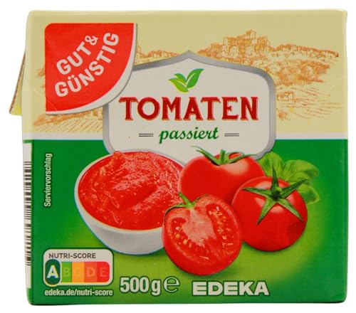 Gut & Günstig Tomaten passiert, 12er Pack (12 x 500g) von Edeka