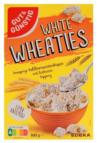 Gut & Günstig White Wheaties Cerealien, 5er Pack (5 x 600g) von Edeka