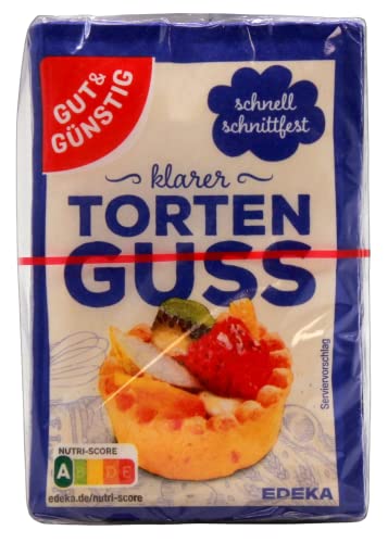 Gut & Günstig klarer Tortenguss, 30er Pack (30 x 72g) von Edeka