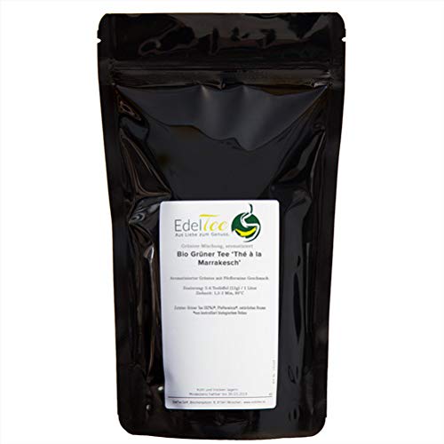 Bio Grüner Tee 'Thé á la Marrakesch' - 100g Bio Grüner Tee 'Thé á la Marrakesch' - 100g von EdelTee