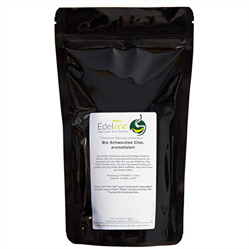 Bio Schwarztee Chai, aromatisiert - 100g von EdelTee