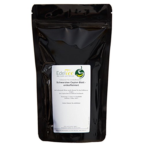 Schwarztee Ceylon Blatt - entkoffeiniert - 250g von EdelTee