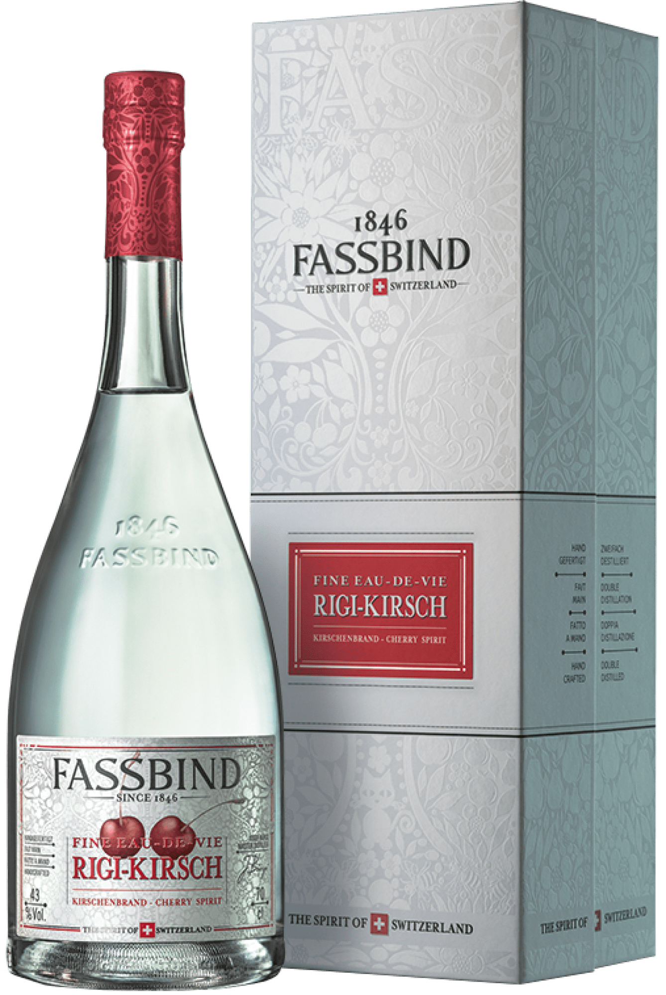 Fassbind Rigi-Kirsch in Geschenkverpackung Fassbind Rigi-Kirsch in Geschenkverpackung