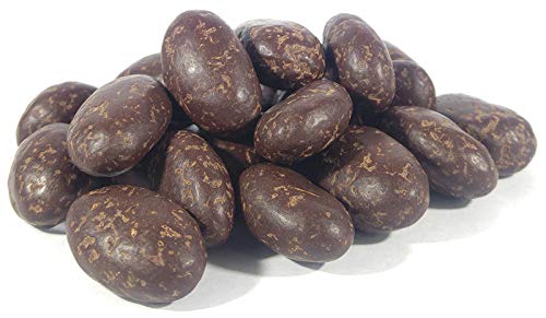 Edelmond Kakaobohnen mit Bitter-Schokolade überzogen - Extrem bittere Schoko-Drops - Außen Schmelz, innen knusprig - Vegan & Fair-Trade - Ohne Allergene - 90 g von Edelmond