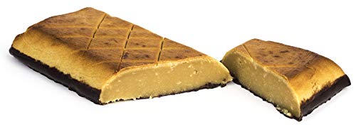 Edelmond geflämmtes Bio Marzipan-Brot. Handgemacht aus Mandeln, Honig und Kakaobohne - Bitterschokolade. Königsberger XL-Praline Geschenk von Edelmond