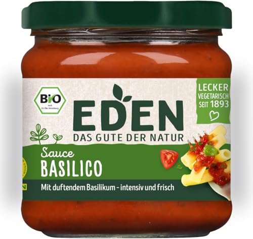 EDEN Bio Sauce Basilico (6 x 375 gr) von Eden