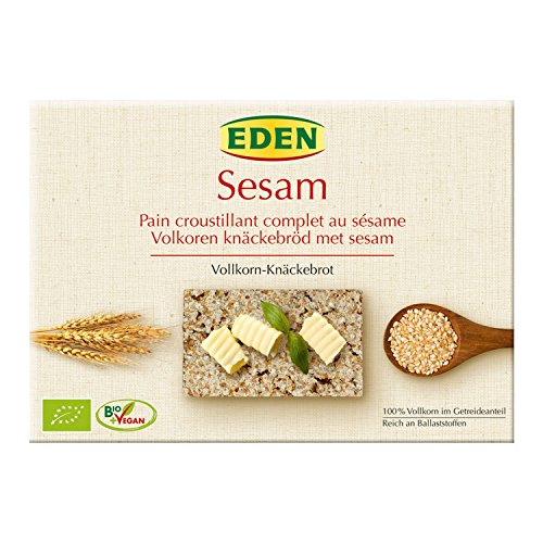 EDEN Bio Sesam Vollkorn-Knäckebrot (1 x 250 gr) von Eden