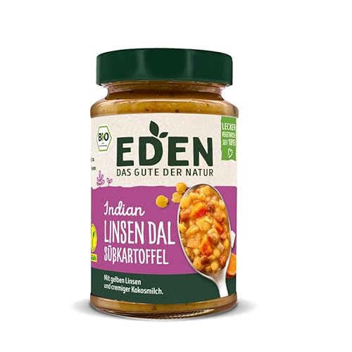 EDEN: Indian Linsen Dal Süßkartoffel 400g EDEN: Indian Linsen Dal Süßkartoffel 400g von Eden