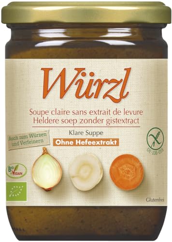 Würzl Klare Bio-Suppe ohne Hefeextrakt 2 x 250 gr von Eden