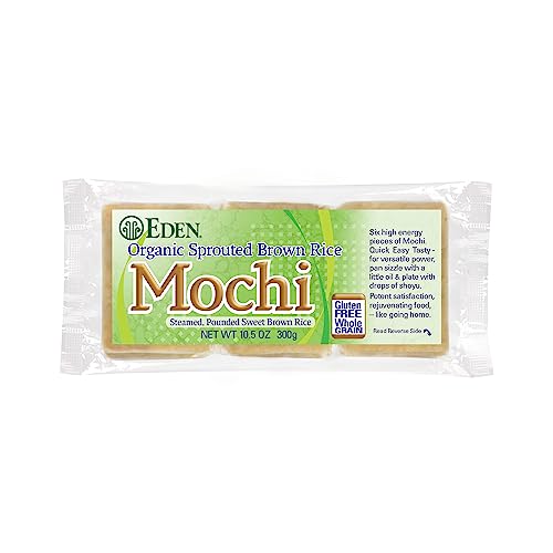 Eden Mochi keimte brauner Reis - 10,5 Unzen Eden Mochi keimte brauner Reis - 10,5 Unzen von Eden