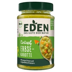 Erbsen-Karotten-Eintopf Erbsen-Karotten-Eintopf von Eden