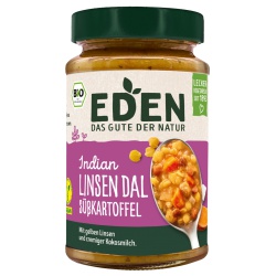 Indian-Linsen-Dal mit Süßkartoffeln von Eden