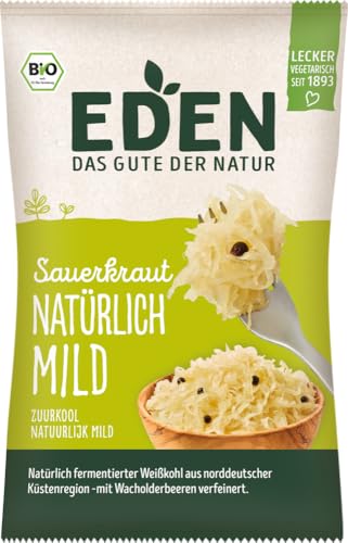 Sauerkraut "Natürlich Mild", bio 18 x 500 gr Sauerkraut "Natürlich Mild", bio 18 x 500 gr von Eden