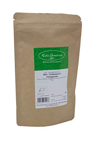 Eder Gewürze - BIO - Siziliansches Orangensalz - 1kg / Fleischgewürz, Fischgewürz, Nudelgewürz, Gemüsegewürz, Dessertgewürz von Eder Gewürze