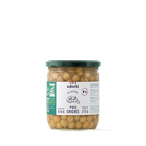 EDERKI - Kichererbsen aus natürlichem Bio-Natur, 420 g EDERKI - Kichererbsen aus natürlichem Bio-Natur, 420 g von Ederki