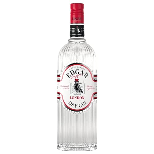 Edgar Sopper London Dry Gin 70cl – Ausgewogener und markanter Gin, komponiert aus 5 Botanicals. 40% vol. von Edgar Sopper