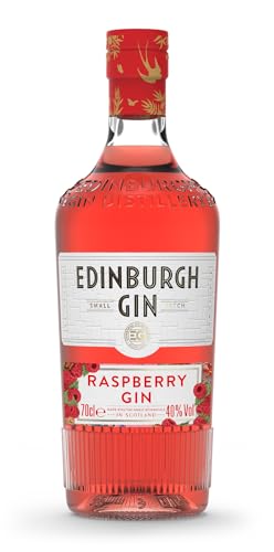 Edinburgh Gin Raspberry | Himbeer-Gin-Likör | Natürlich Aromatisiert | 40%. Vol. | 700ml von Edinburgh Gin