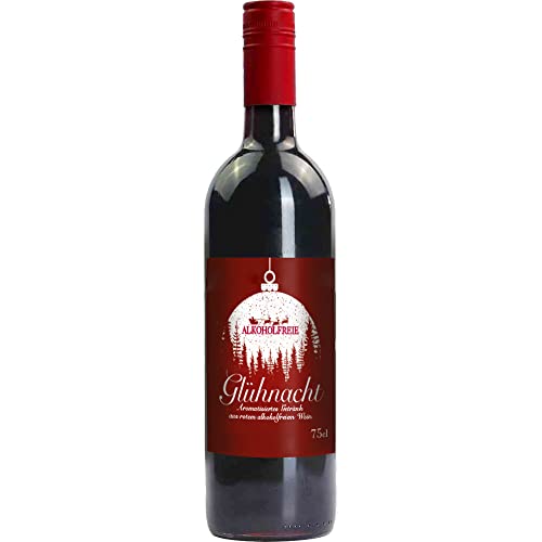 Glühnacht Alkoholfrei rot Alkoholfreies Getränk Rotwein Vegan süss Edition BARRIQUE Deutschland 750ml-Fl von Barrique