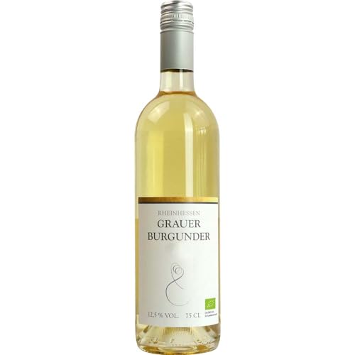 Grauer Burgunder Rheinhessen 2022 Deutscher Qualitätswein Weißwein Vegan trocken Edition BARRIQUE Deutschland 750ml-Fl von Edition BARRIQUE