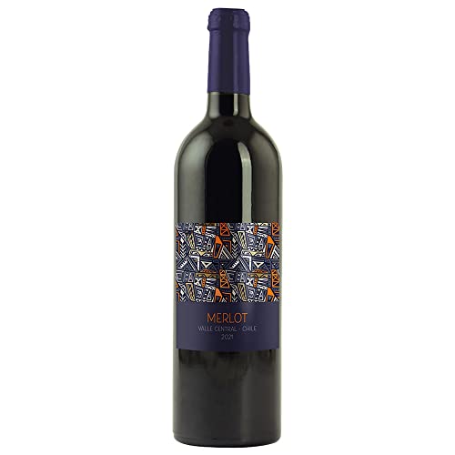 Merlot Chile 2021 Valle Central, Chile Rotwein Vegan trocken Edition BARRIQUE Chile 750ml-Fl von Edition BARRIQUE