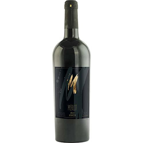 Merlot Spätlese Rheinhessen Rotwein Vegan trocken Edition BARRIQUE Deutschland 750ml-Fl von Edition BARRIQUE